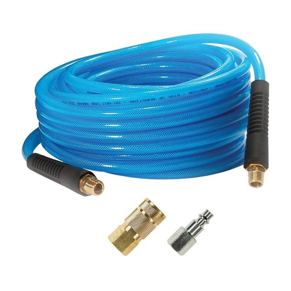Primefit 0.25 in. x 50 ft. Poly Air Hose with Couplers PR395695